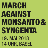 March against Monsanto and Syngenta