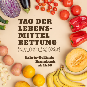 am 27. September ist Tag der Lebensmittelrettung